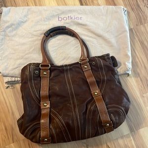 Botkier brown leather satchel